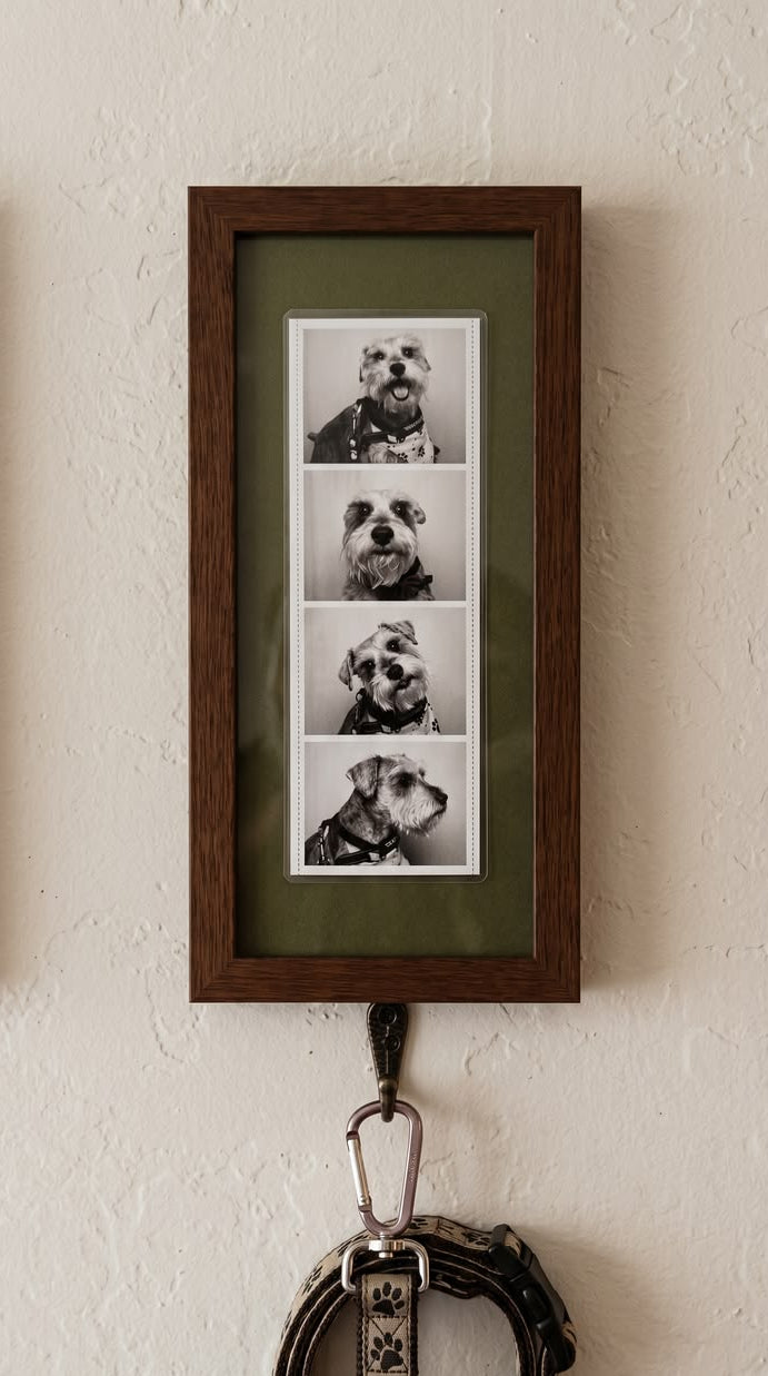 photo strip key holder