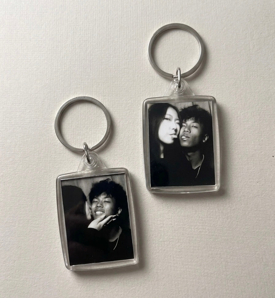 photo strip keychain